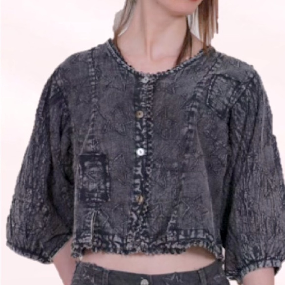 Cropped star jacket - Picture 5 of 7